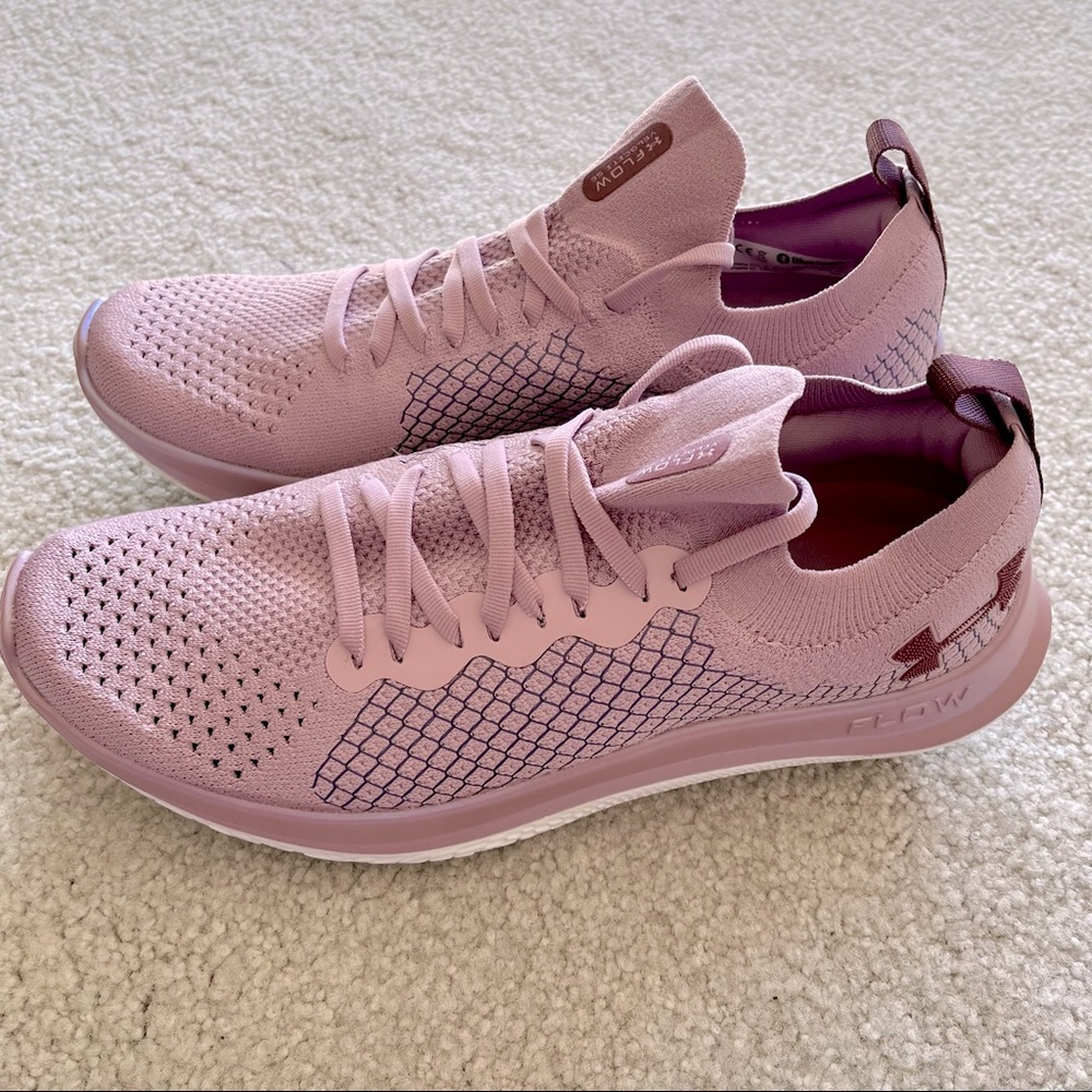 NWOT Under Armour Flow Velociti SE Running Shoes - Purple